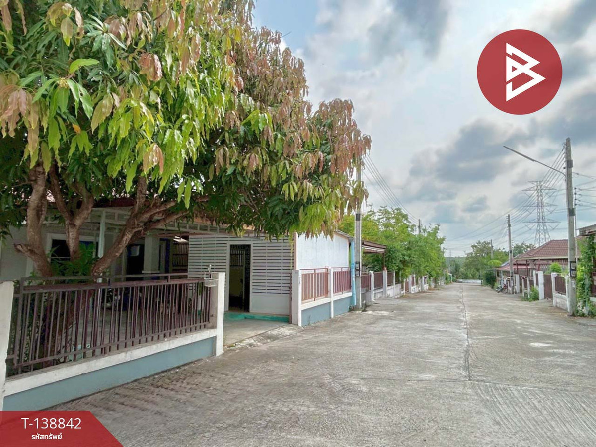 ขายบ้านเดี่ยวชั้นเดียว เนื้อที่ 55.9 ตร.วา ปลวกแดง ระยอง