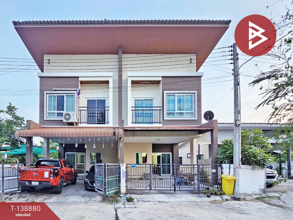 ขาย/เช่า ทาวน์เฮ้าส์ หมู่บ้านแสนมณี 9 บ้านเก่า พานทอง ชลบุรี