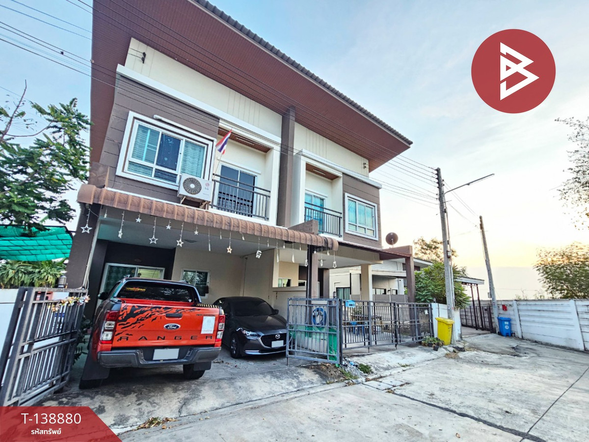 ขาย/เช่า ทาวน์เฮ้าส์ หมู่บ้านแสนมณี 9 บ้านเก่า พานทอง ชลบุรี