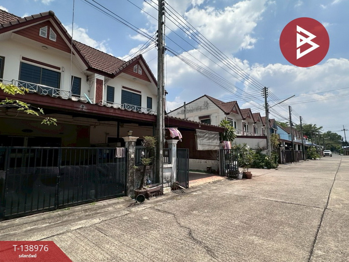 ขายทาวน์เฮ้าส์ เนื้อที่ 23.1 ตารางวา พนัสนิคม ชลบุรี