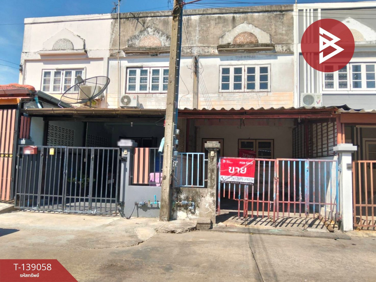 ขายทาวน์เฮ้าส์ หมู่บ้านสุจิตรา บ้านโพธิ์ ฉะเชิงเทรา