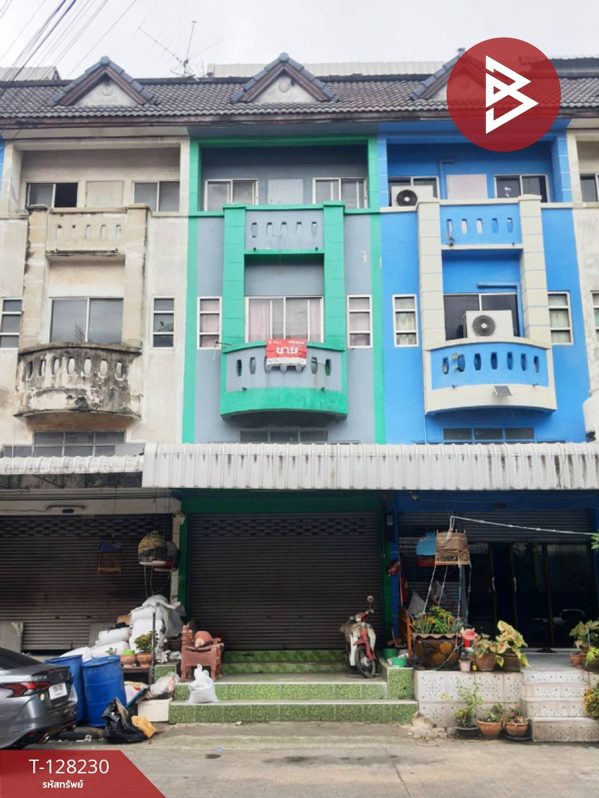 ขายอาคารพาณิชย์ หมู่บ้านเบญจวัลย์ คอกกระบือ สมุทรสาคร