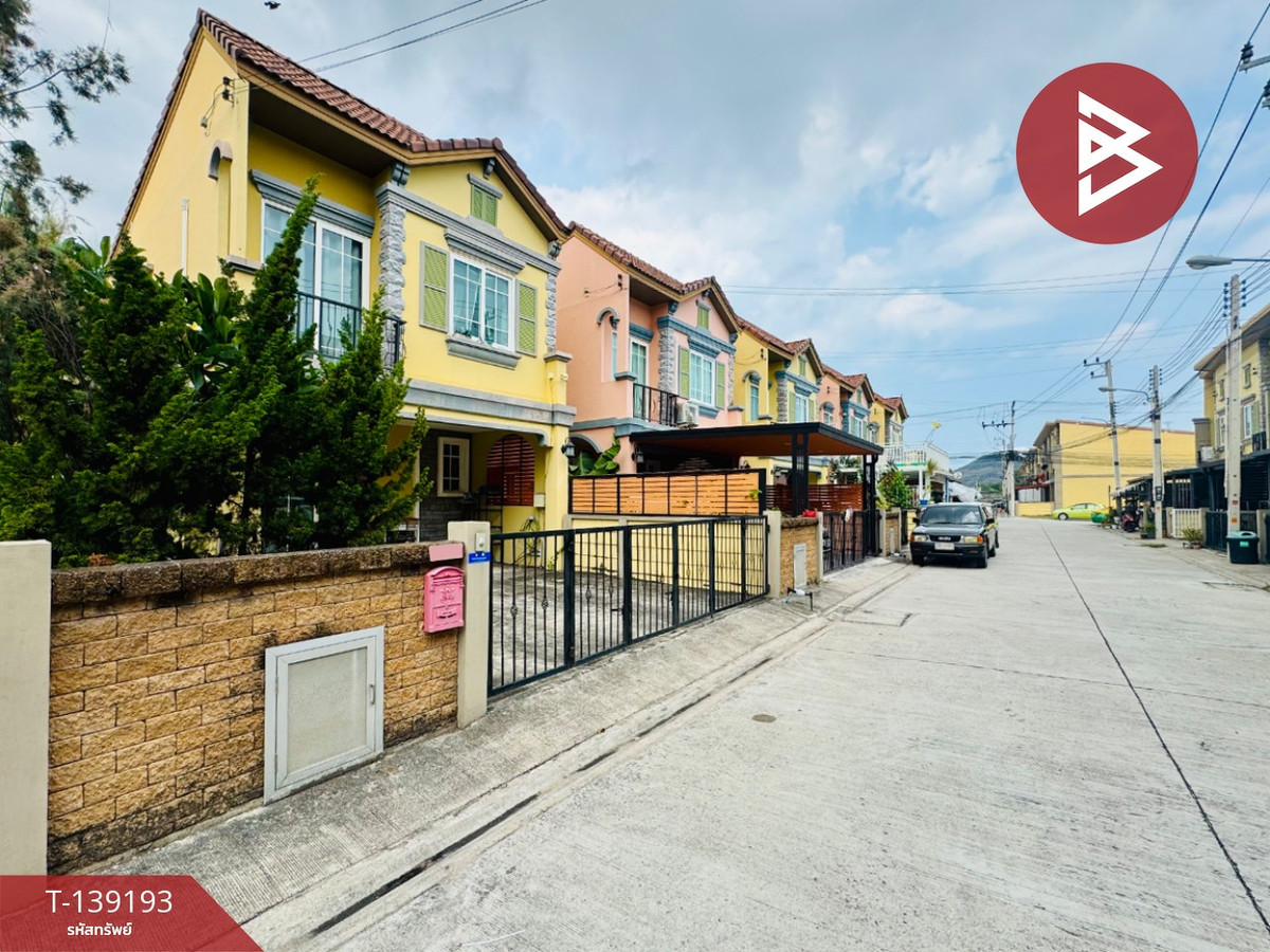 ขายทาวน์เฮ้าส์ หมู่บ้านโกลเด้นทาวน์ ศรีราชา-อัสสัมชัญ (Golden Town Sriracha-Assumption) ชลบุรี