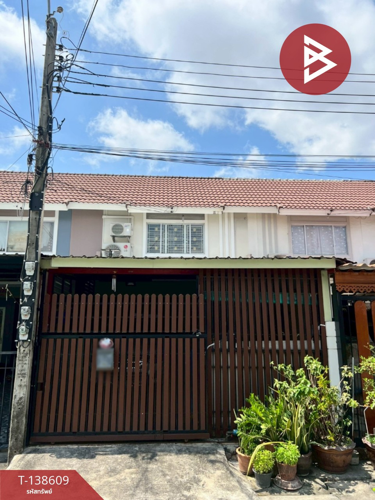 ขายทาวน์เฮ้าส์ หมู่บ้านพฤกษา47/2 เทพารักษ์-หนามแดง สมุทรปราการ