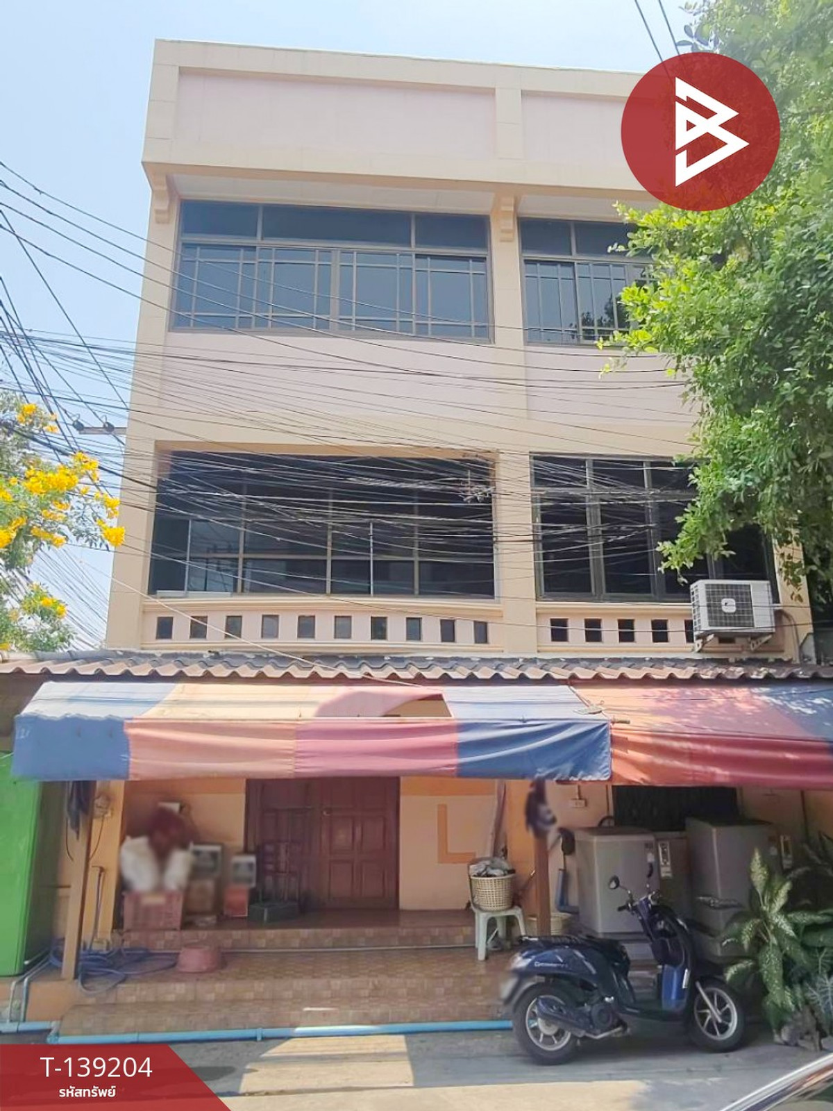 ขายอาคารพาณิชย์ 3 ชั้น เนืัอที่ 26 ตารางวา หมู่บ้านวาเลนไทน์วิลล์ รามอินทรา กรุงเทพฯ