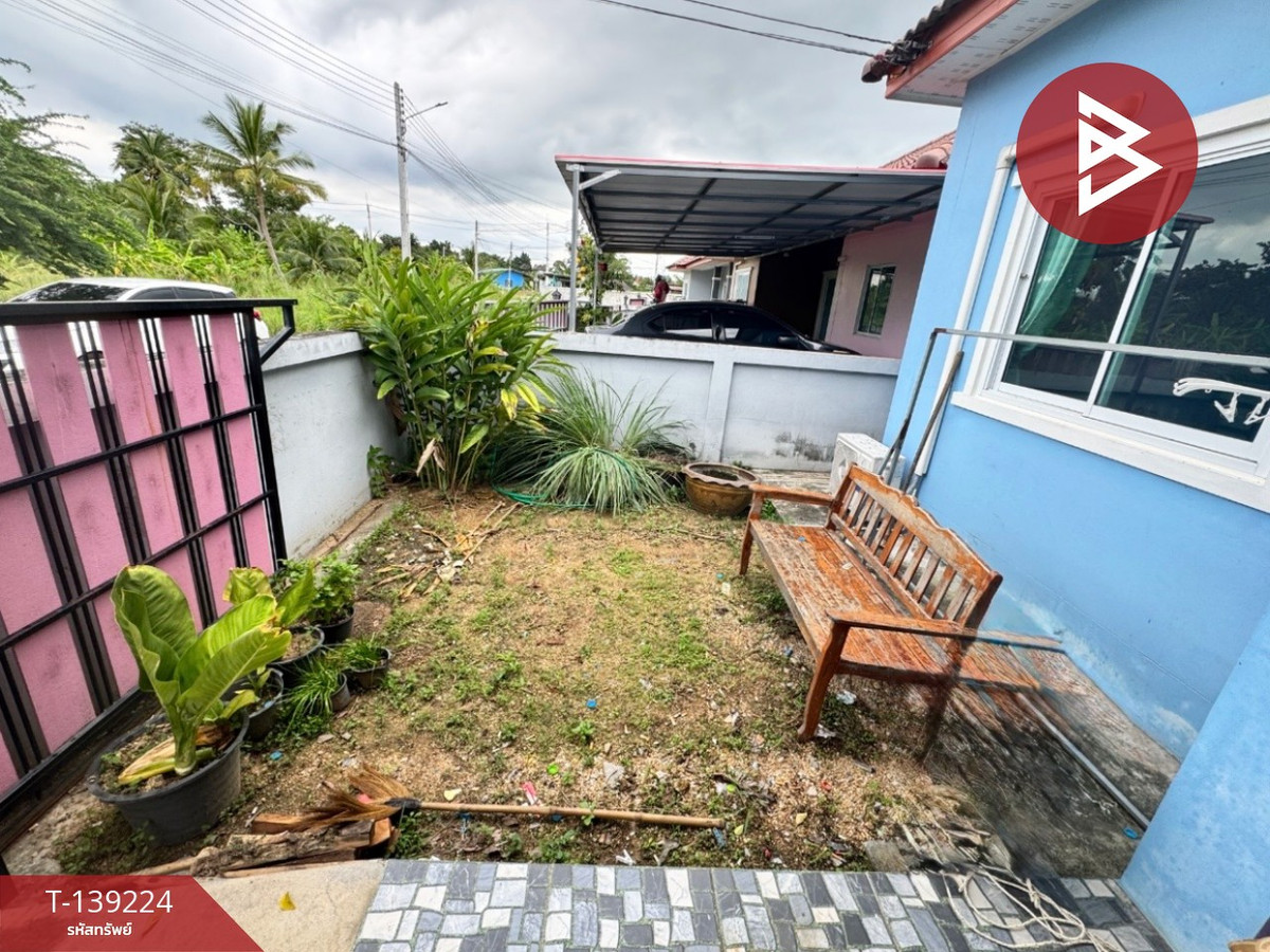 ขายบ้านแฝดชั้นเดียว เนื้อที่ 31.3 ตร.วา บางละมุง ชลบุรี