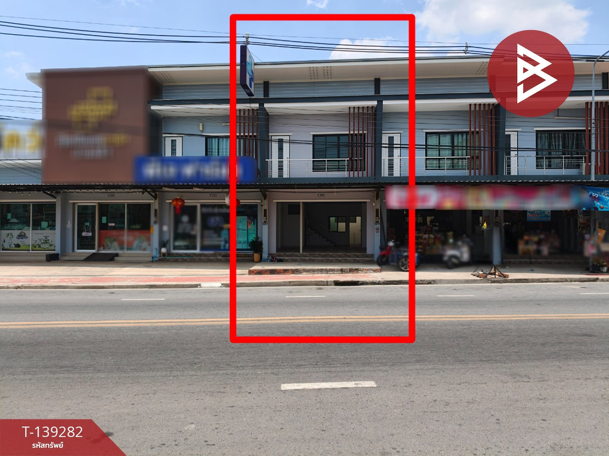 ขายอาคารพาณิชย์ 2 ชั้น เนื้อที่ 18.4 ตร.วา บางคล้า ฉะเชิงเทรา