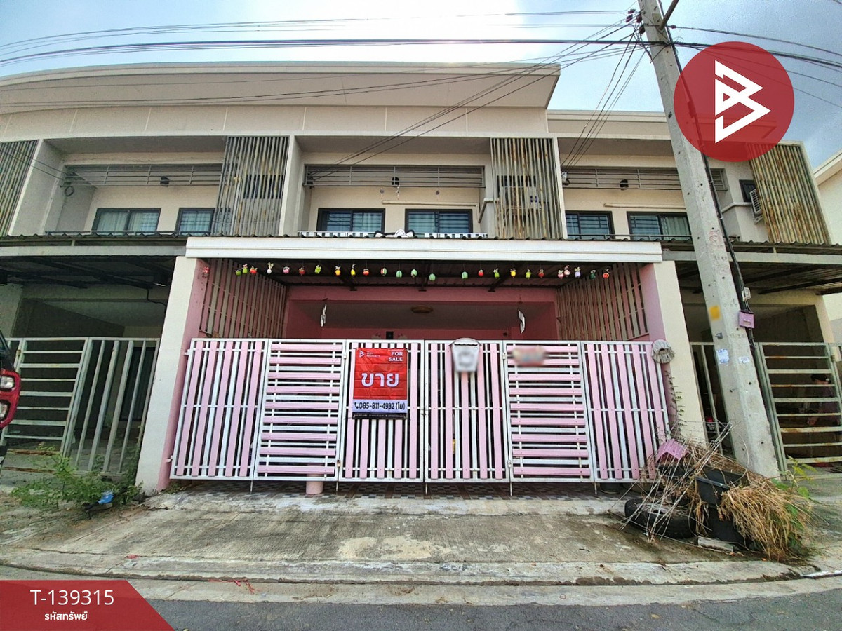 ขายทาวน์เฮ้าส์ หมู่บ้านรัชธานี11 รังสิต-ธัญบุรี ปทุมธานี พร้อมเข้าอยู่