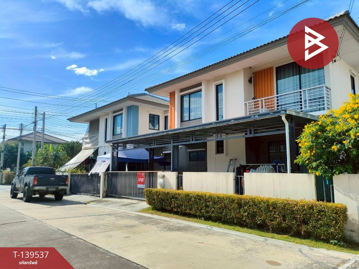 ขายบ้านแฝด 2 ชั้น หมู่บ้านเดอะทรัสต์ บ้านโพธิ์ ฉะเชิงเทรา