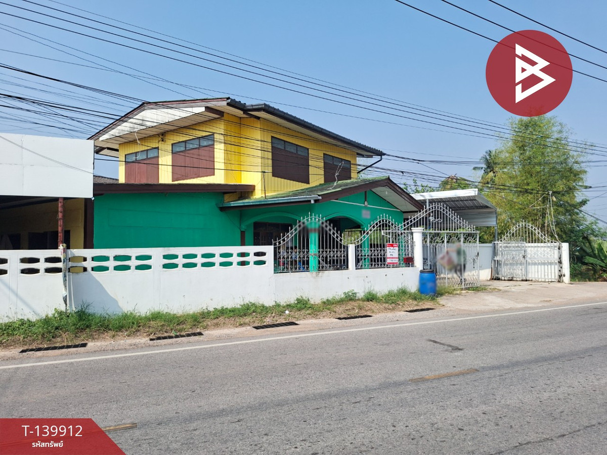 ขายบ้านเดี่ยว 2 ชั้น เนื้อที่ 74 ตร.วา ต.หนองกระทุ่ม นครราชสีมา ติดถนนทำเลดี