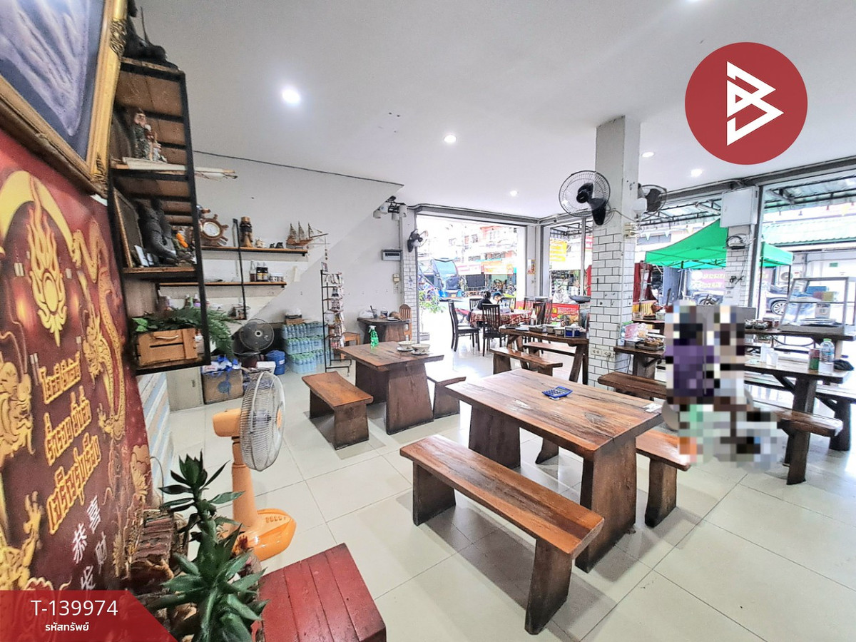 ขายอาคารพาณิชย์ 4 ชั้น 2 คูหา เนื้อที่ 37.4 ตร.วา อ่างศิลา ชลบุรี ทำเลดีติดถนน