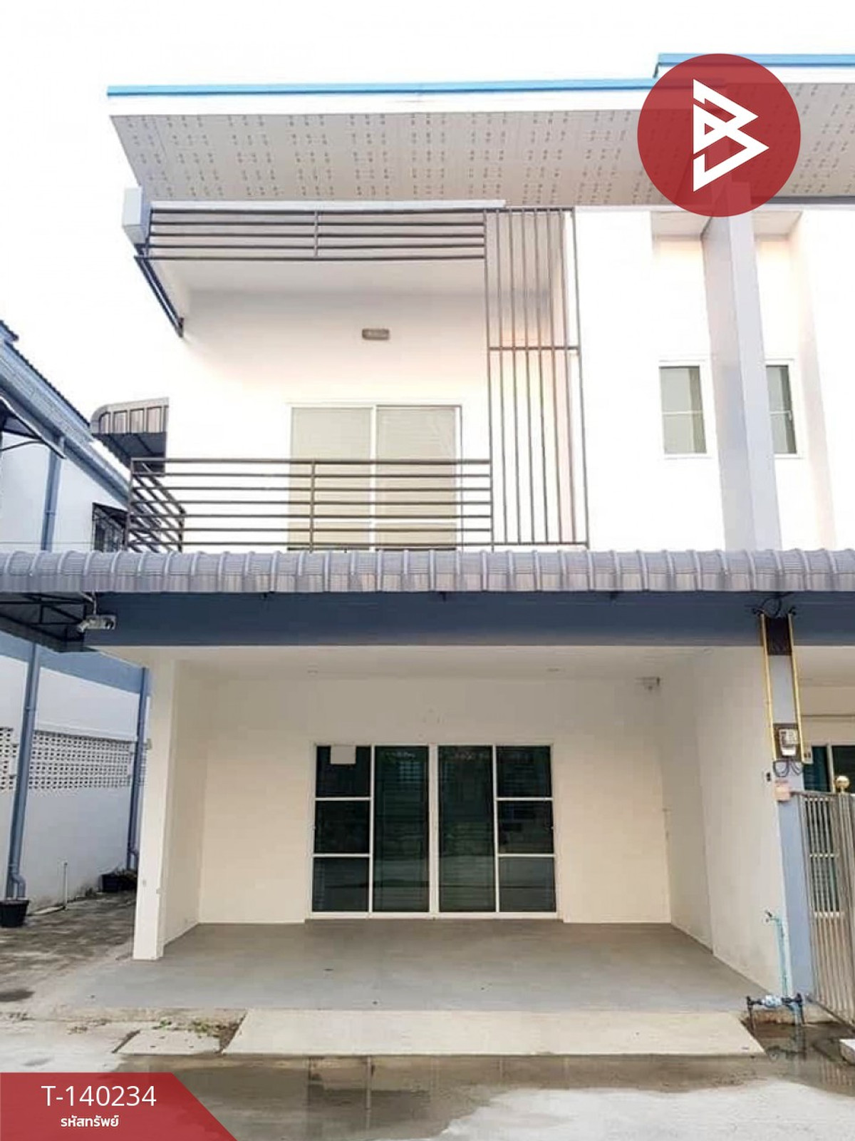 ขายทาวน์เฮ้าส์หลังริม เนื้อที่ 24 ตร.วา สำนักท้อน บ้านฉาง ระยอง