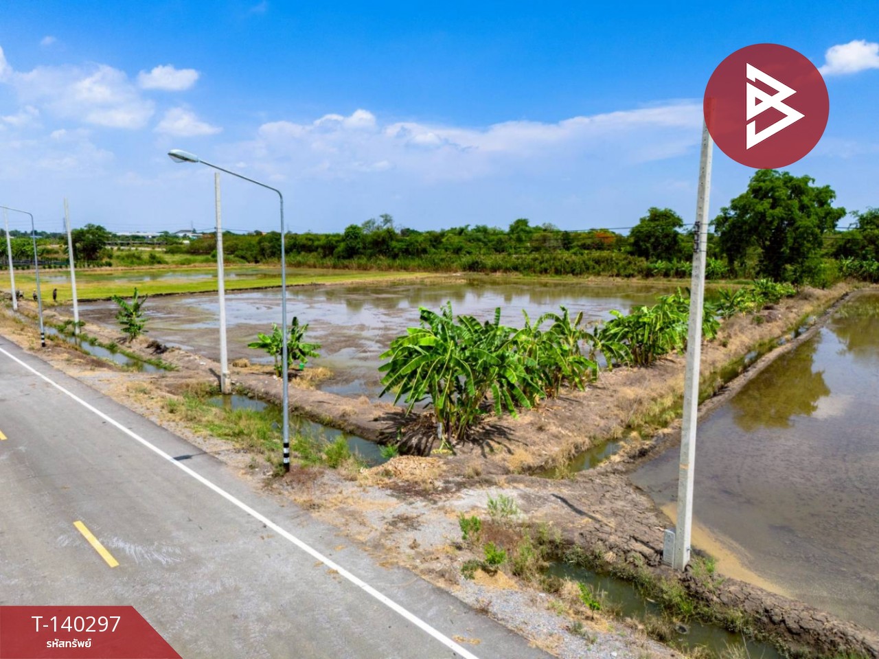 ขายที่ดิน เนื้อที่ 4 ไร่ 2 งาน 96.6 ตร.วา บางใหญ่ นนทบุรี