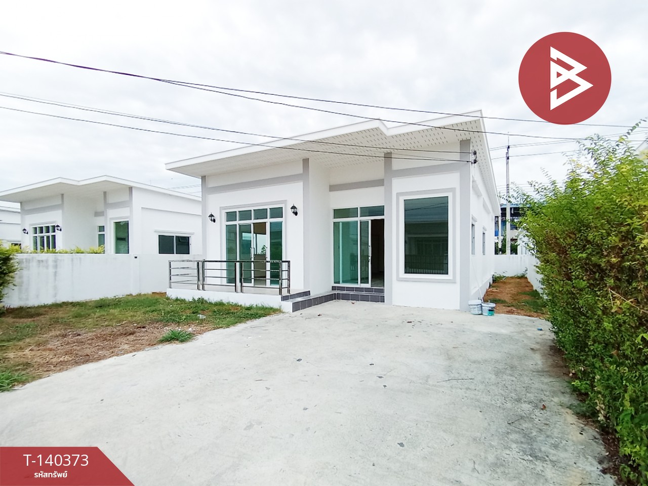 ขายบ้านเดี่ยวชั้นเดียว มีทั้งหมด 2 หลัง บ้านโป่ง ราชบุรี
