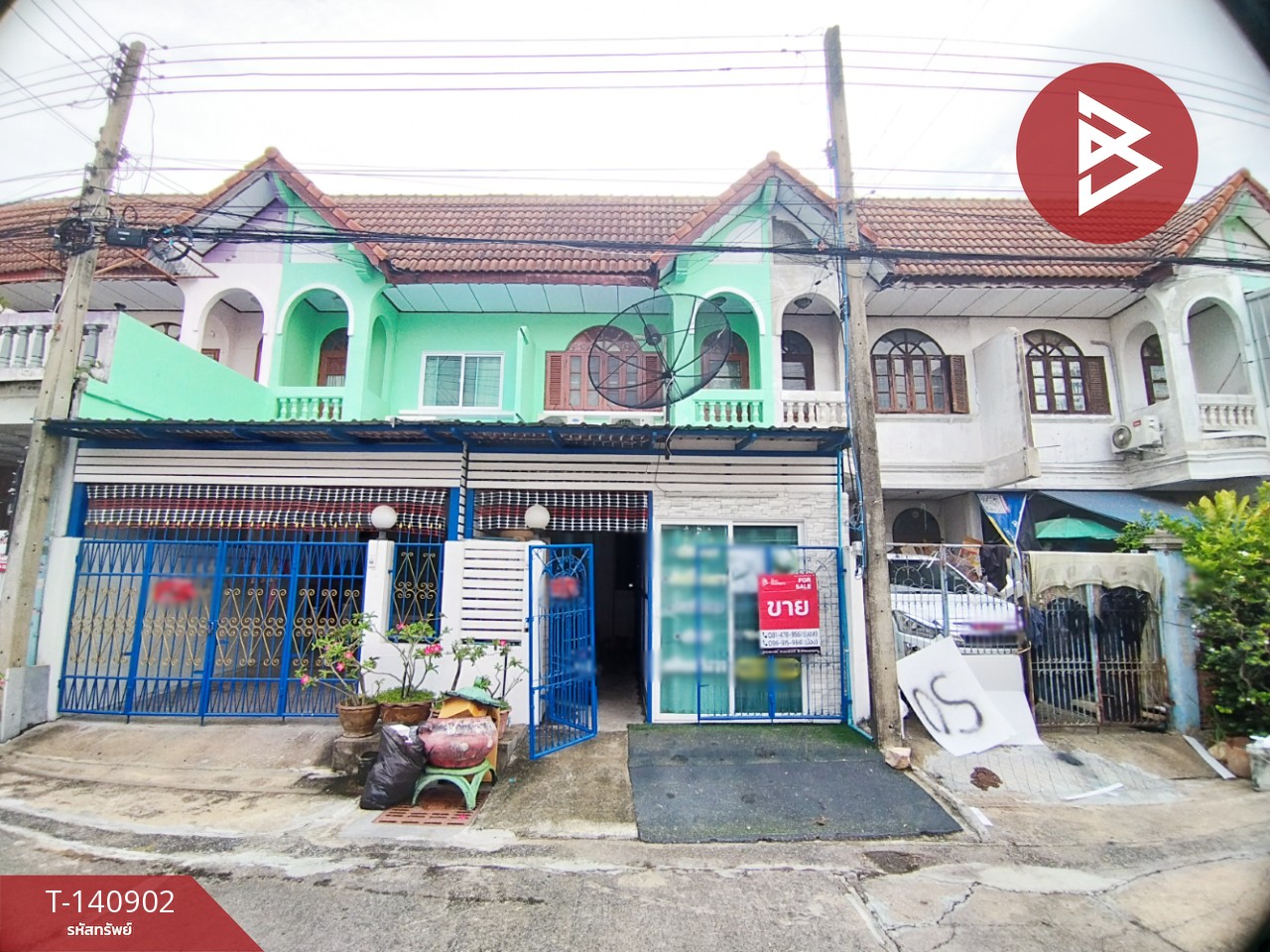 ขายทาวน์เฮ้าส์ หมู่บ้านเสนาวิลล่า91 รังสิต-นครนายก ธัญบุรี ปทุมธานี