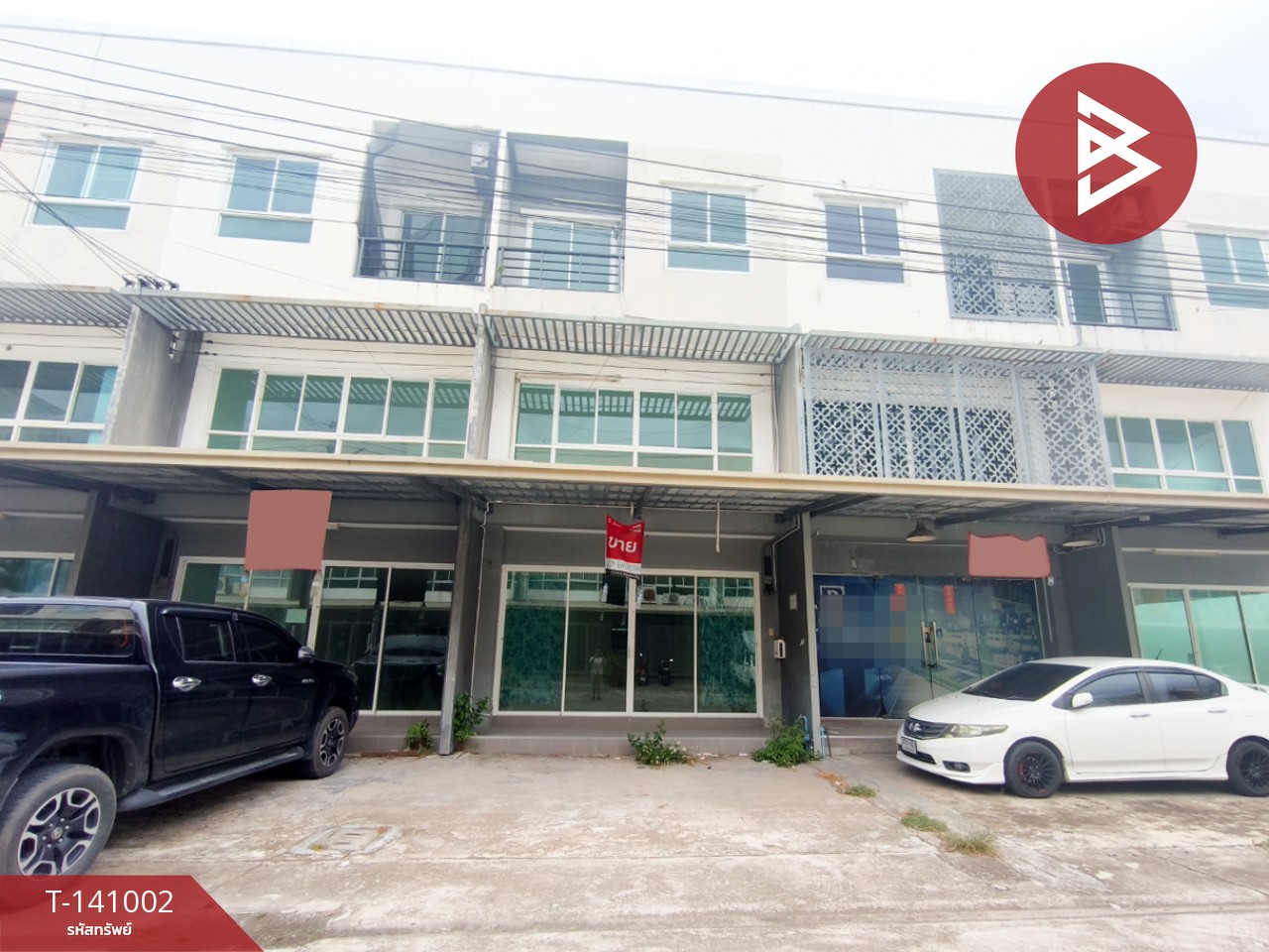ขายอาคารพาณิชย์ 3 ชั้น เนื้อที่ 25 ตร.วา ทับมา ระยอง