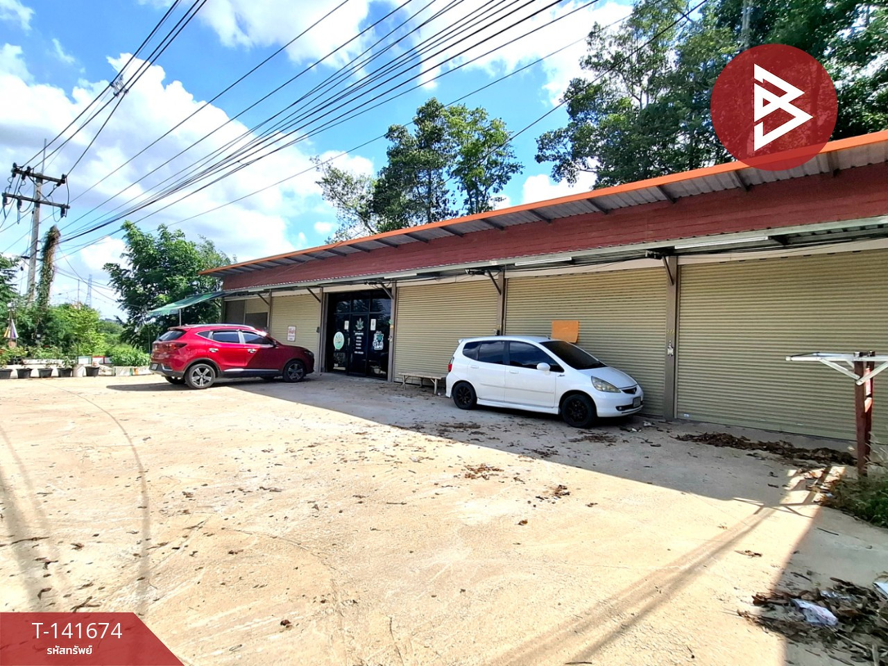 ขายห้องแถวชั้นเดียว เนื้อที่ 1 งาน 6.2 ตร.วา จังหาร ร้อยเอ็ด