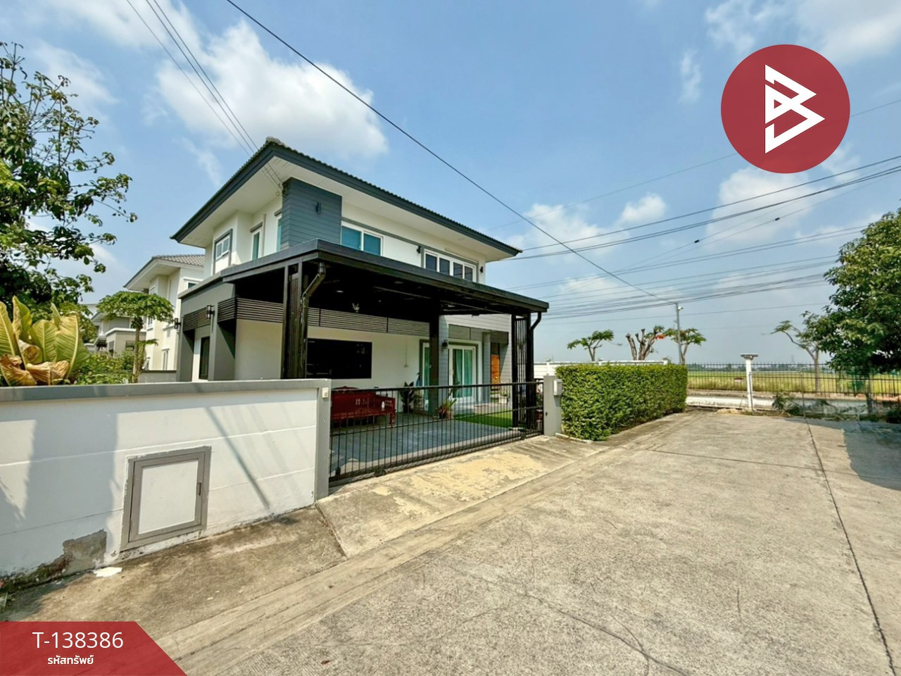 ขายบ้านเดี่ยว หมู่บ้านคุณาลัย ซิมโฟนี่ บ้านกล้วย-ไทรน้อย บางบัวทอง นนทบุรี