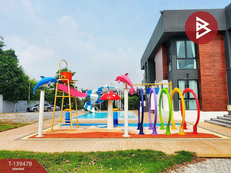 ขายบ้านเดี่ยวสไตล์พูลวิลล่า เนื้อที่ 1 ไร่ 3 ตร.วา บางปลาม้า สุพรรณบุรี