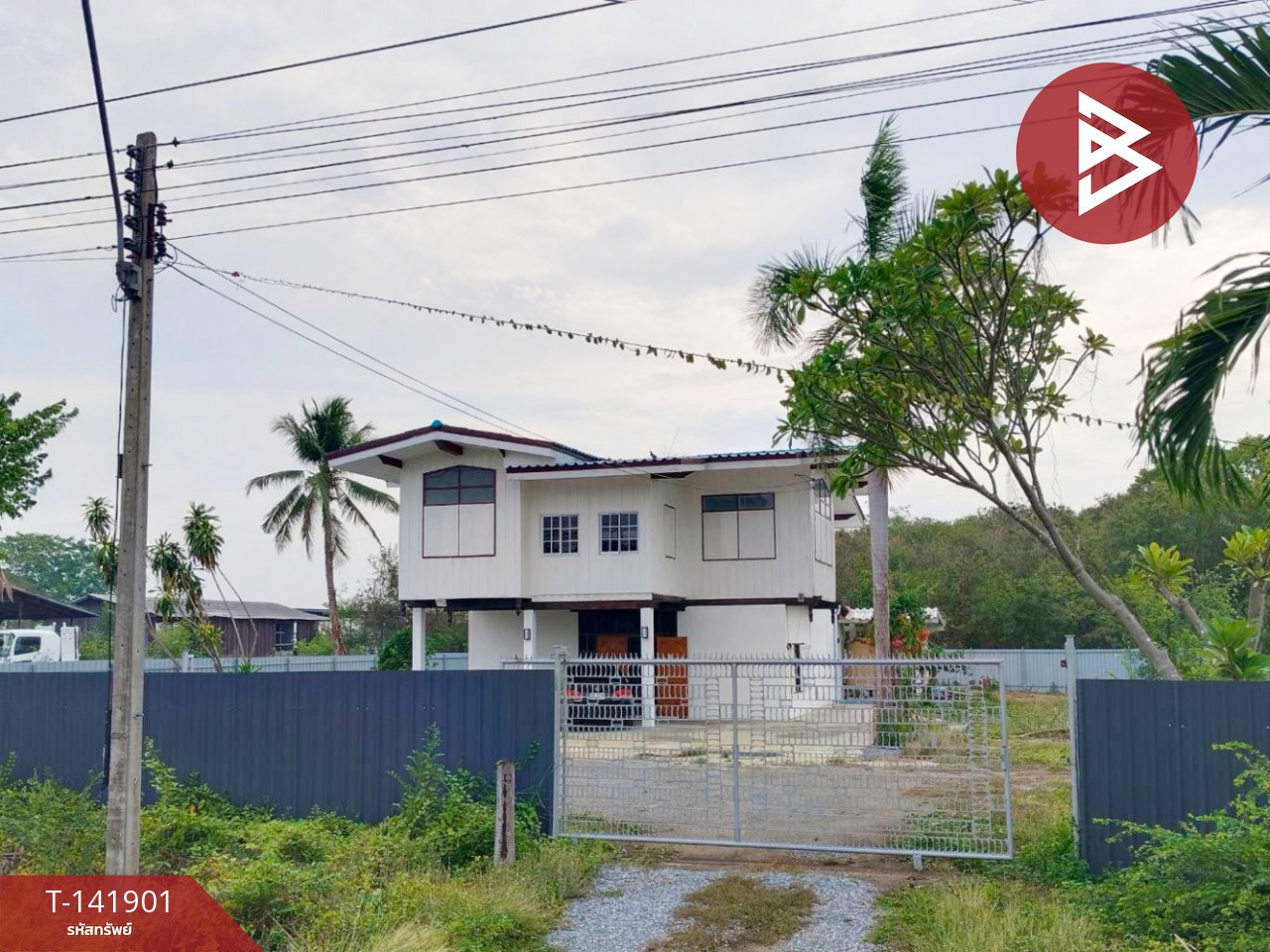 ขายบ้านเดี่ยวพร้อมที่ดิน เนื้อที่ 3 งาน 92 ตร.วา ค่ายบางระจัน สิงห์บุรี