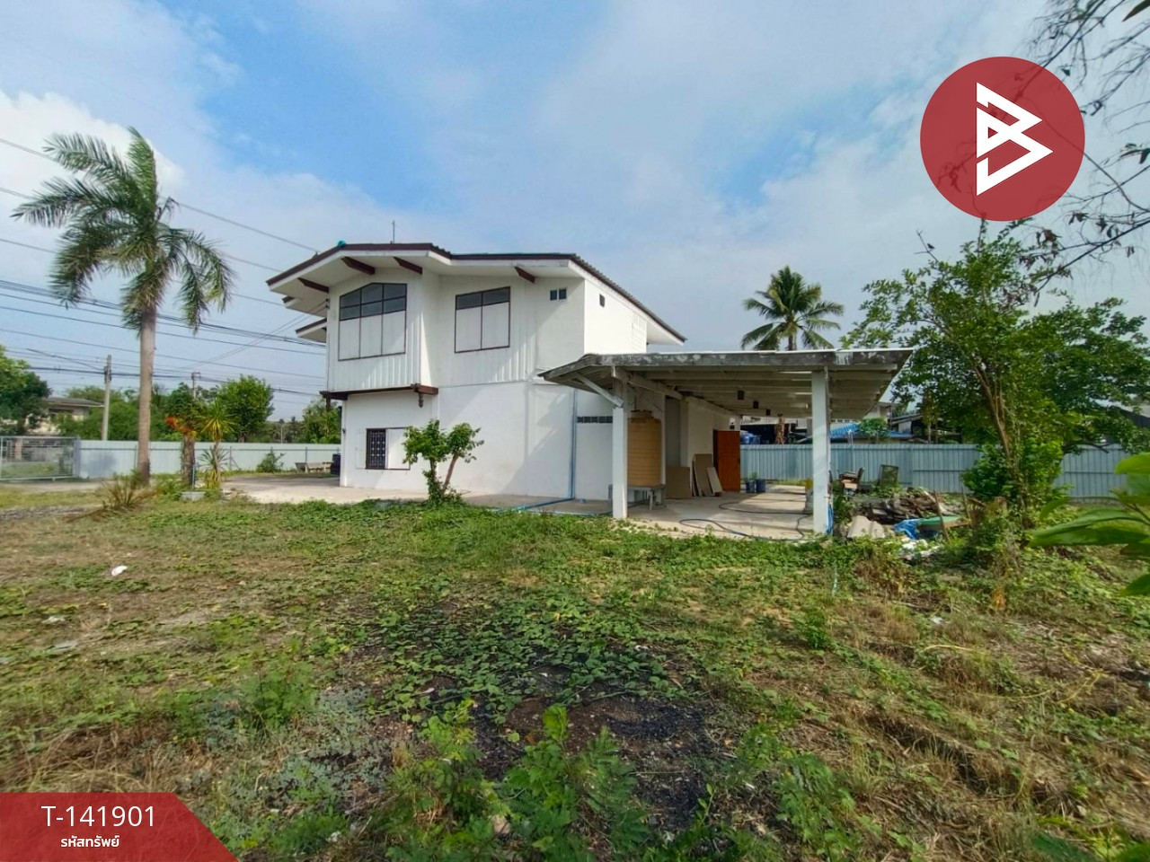 ขายบ้านเดี่ยวพร้อมที่ดิน เนื้อที่ 3 งาน 92 ตร.วา ค่ายบางระจัน สิงห์บุรี