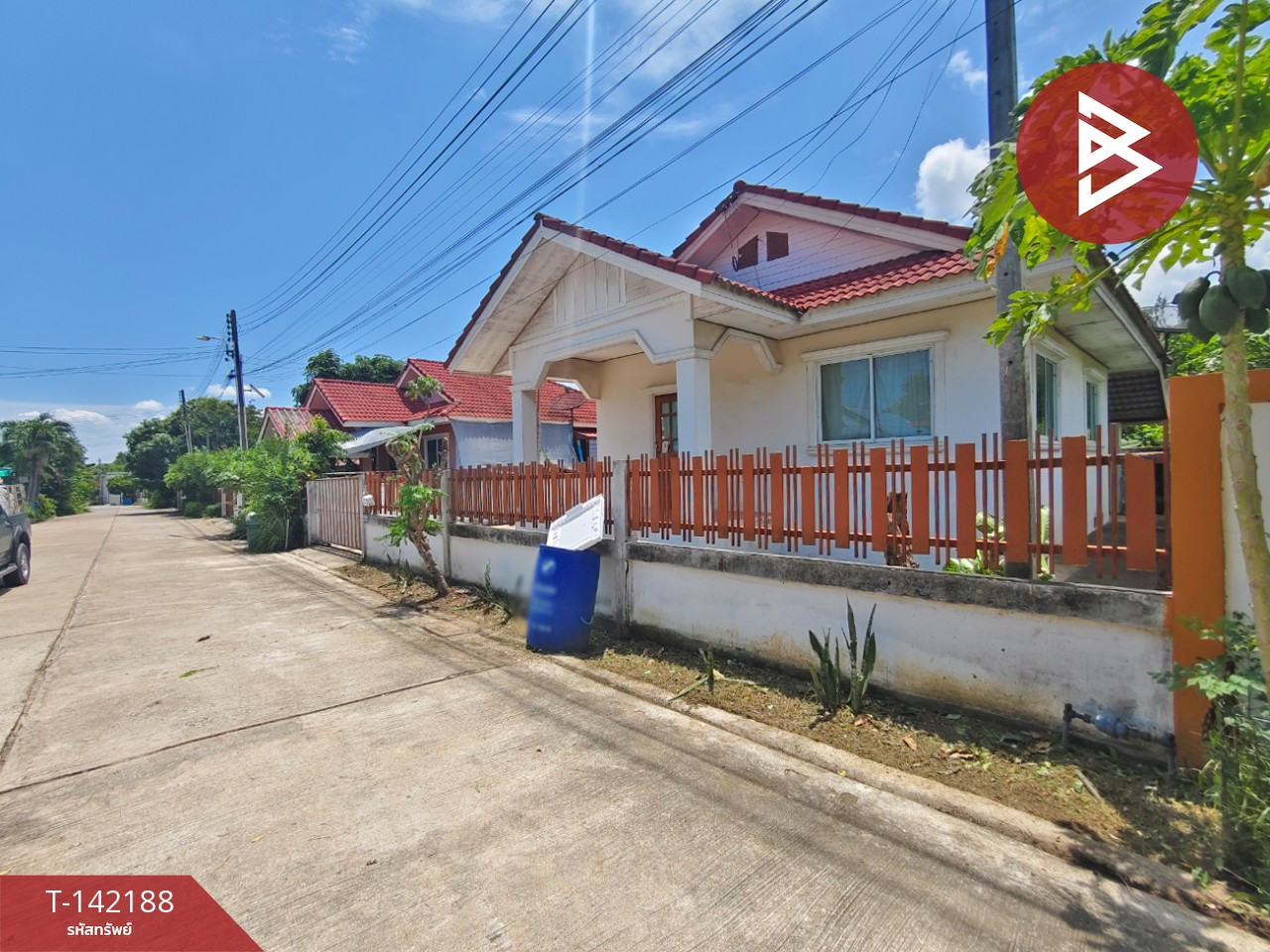 ขายบ้านเดี่ยว เนื้อที่ 60 ตร.วา แปลงยาว ฉะเชิงเทรา