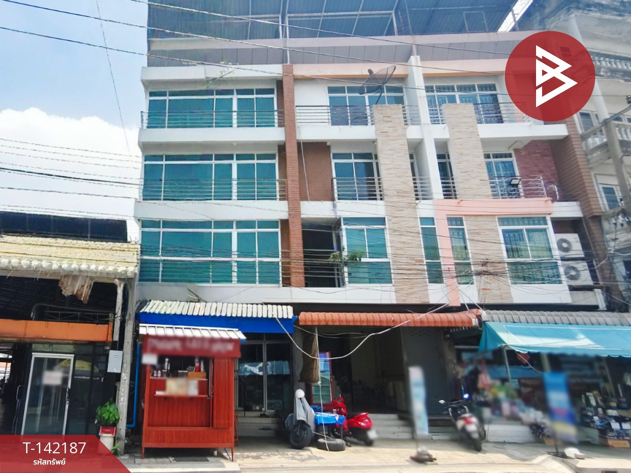 ขายอาคารพาณิชย์ 4 ชั้น เนื้อที่ 16.8 ตร.วา ปากน้ำ สมุทรปราการ
