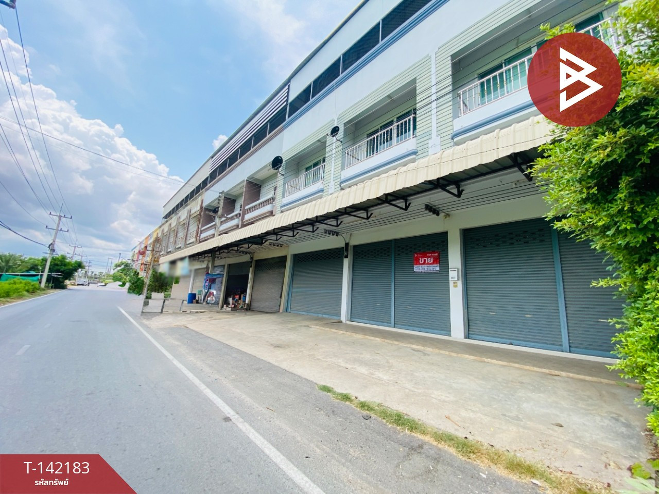 ขายอาคารพาณิชย์ 3 คูหา เนื้อที่ 48 ตร.วา เขาย้อย เพชรบุรี