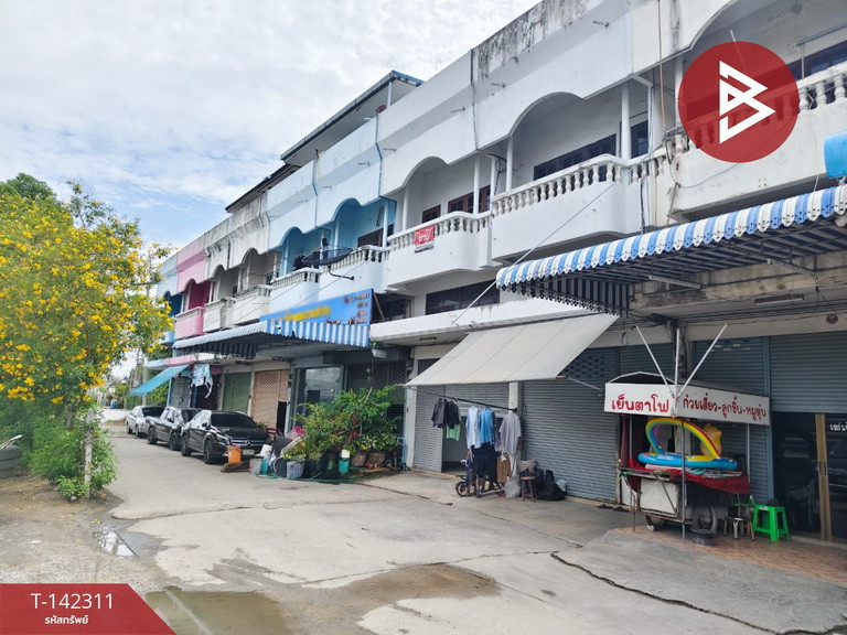 ขายอาคารพาณิชย์ 3 ชั้น เนื้อที่ 16.1 ตร.วา ต.ลำพยา นครปฐม ทำเลดี