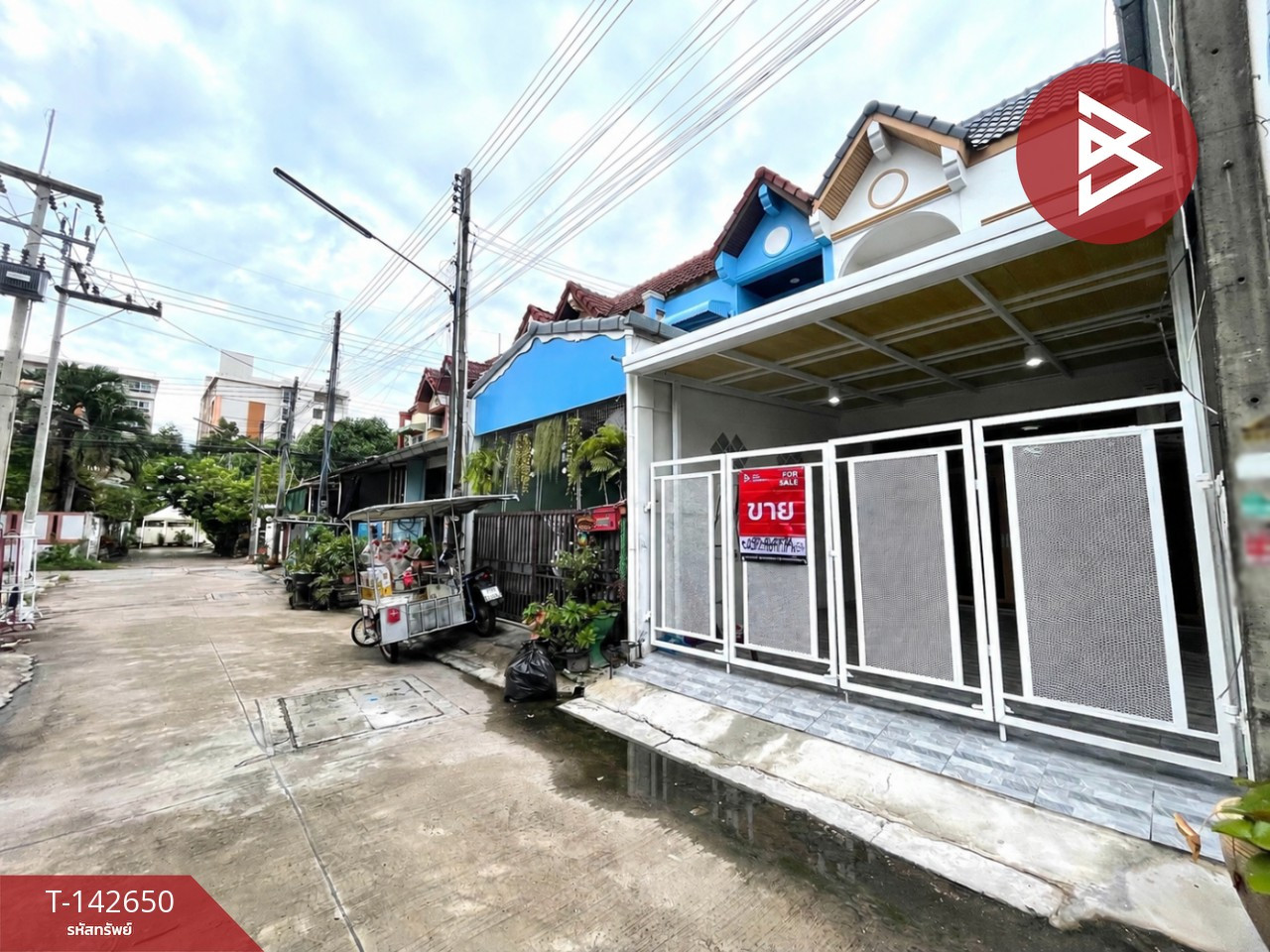 ขายทาวน์เฮ้าส์ หมู่บ้านอุดมสุข ศรีราชา ชลบุรี