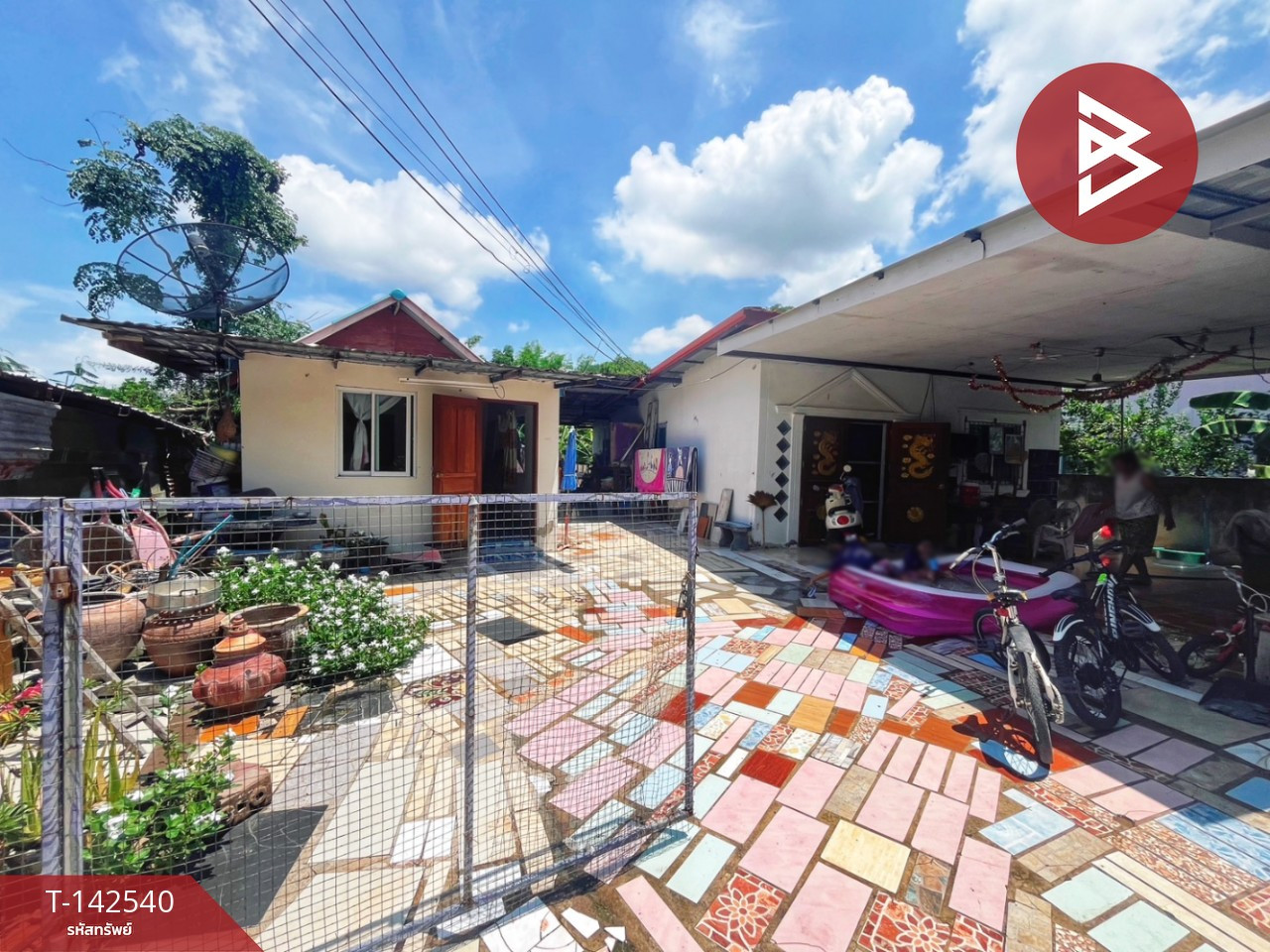 ขายบ้านเดี่ยวชั้นเดียว เนื้อที่ 66 ตร.วา ต.น้ำซึม เมืองอุทัยธานี ทำเลดี