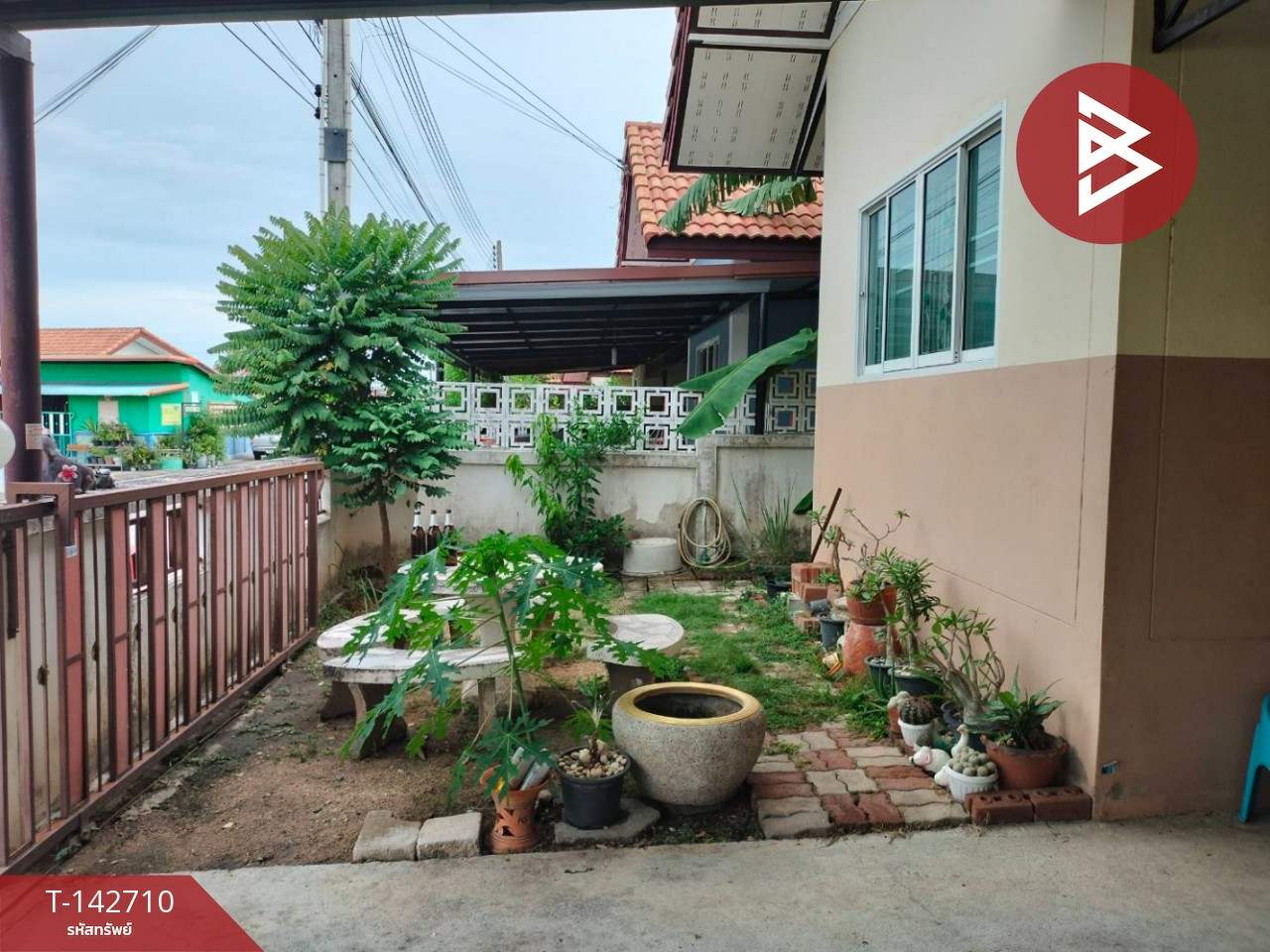 ขายบ้านแฝด หมู่บ้านแผ่นดินทอง ลิฟวิ่งโฮมส์ (Pandintong Living Homes) ปลวกแดง ระยอง