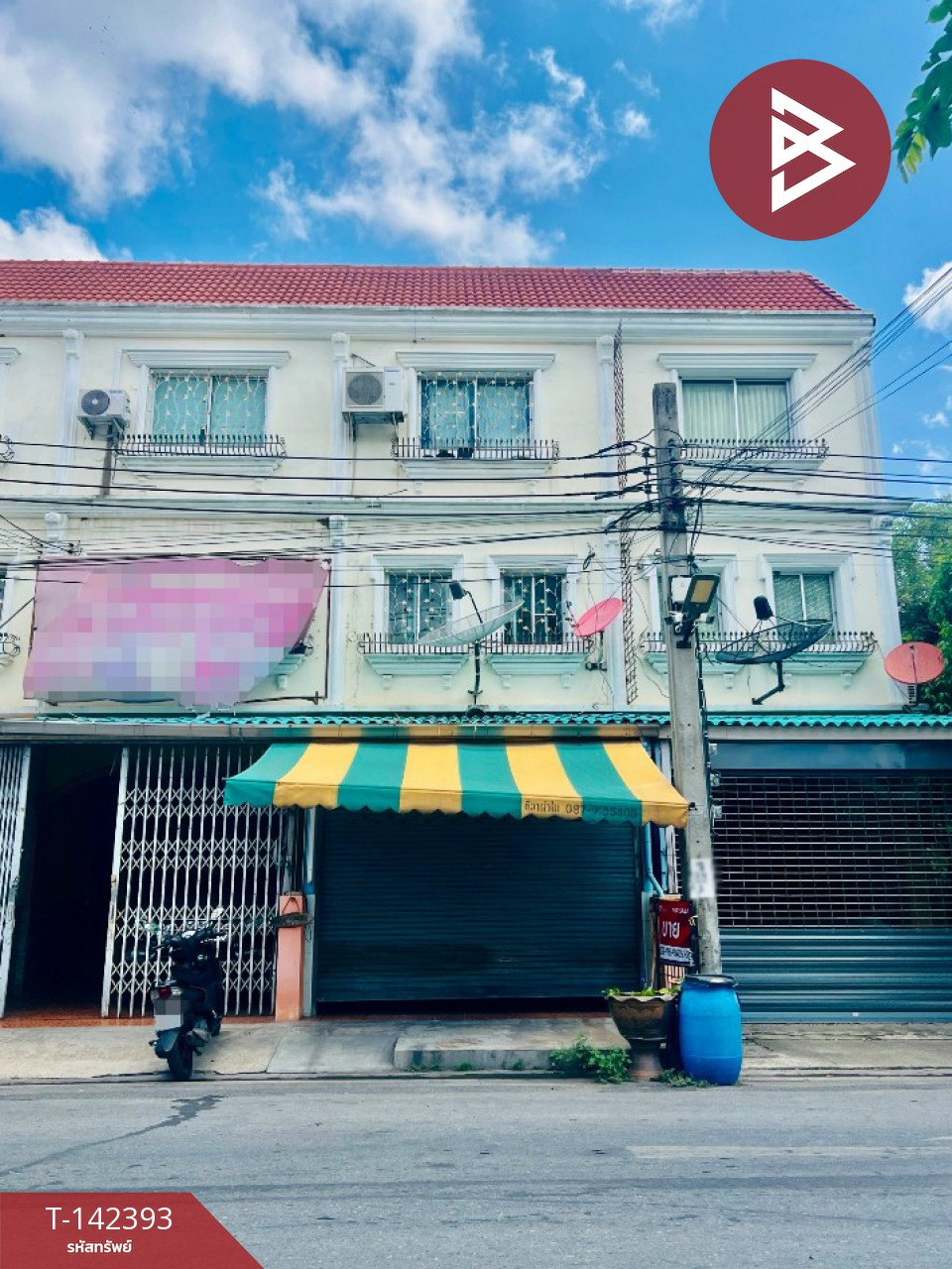 ขายอาคารพาณิชย์ หมู่บ้านทัศนีย์ ประชาอุทิศ 27 ทุ่งครุ กรุงเทพมหานคร