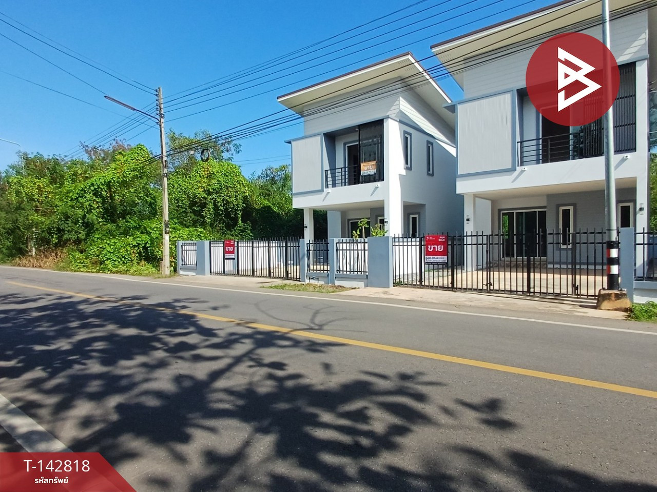 ขายบ้านเดี่ยว 2 ชั้น เนื้อที่ 43.7 ตร.วา ลาดใหญ่ สมุทรสงคราม