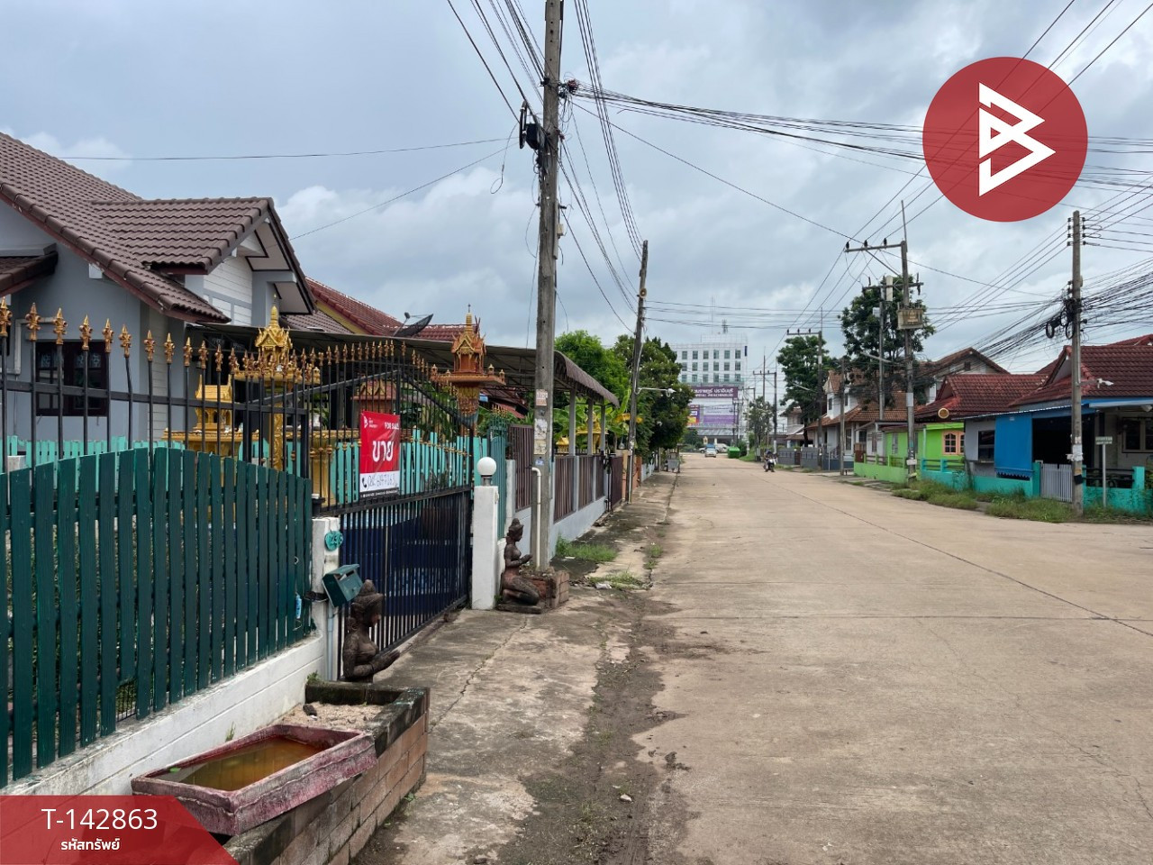 ขายบ้านเดี่ยวชั้นเดียว โครงการบ้านสวนพฤกษา 304 เนื้อที่ 70 ตร.วา อ.ศรีมหาโพธิ ปราจีนบุรี