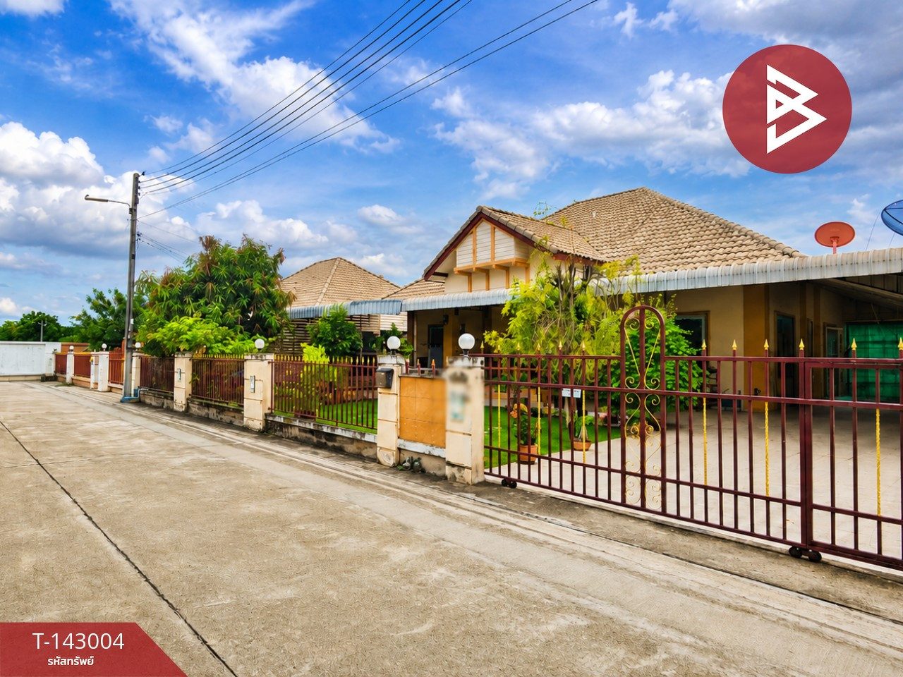 ขายบ้านเดี่ยว หมู่บ้านจันทกานต์ มาบแค นครปฐม