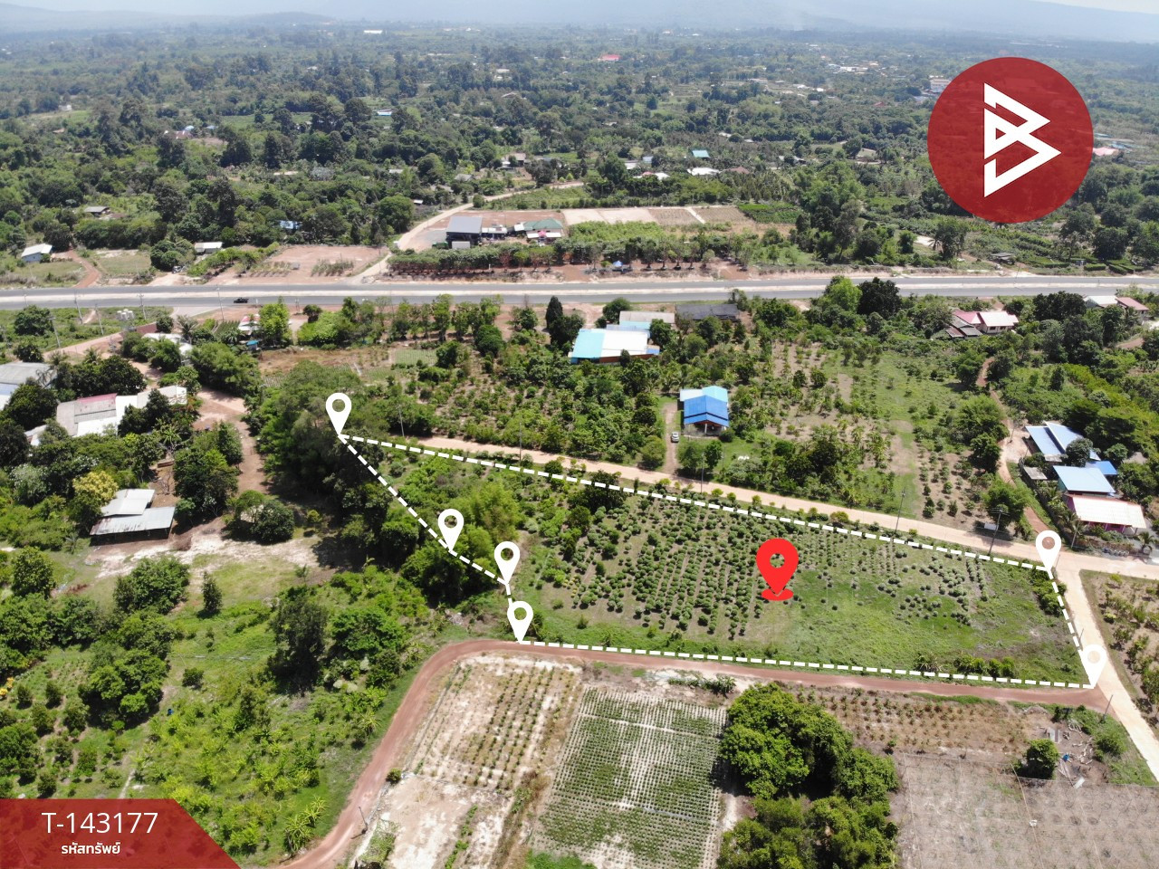 ขายที่ดิน เนื้อที่ 3 ไร่ 2 งาน 76.1 ตร.วา ดงขี้เหล็ก ปราจีนบุรี