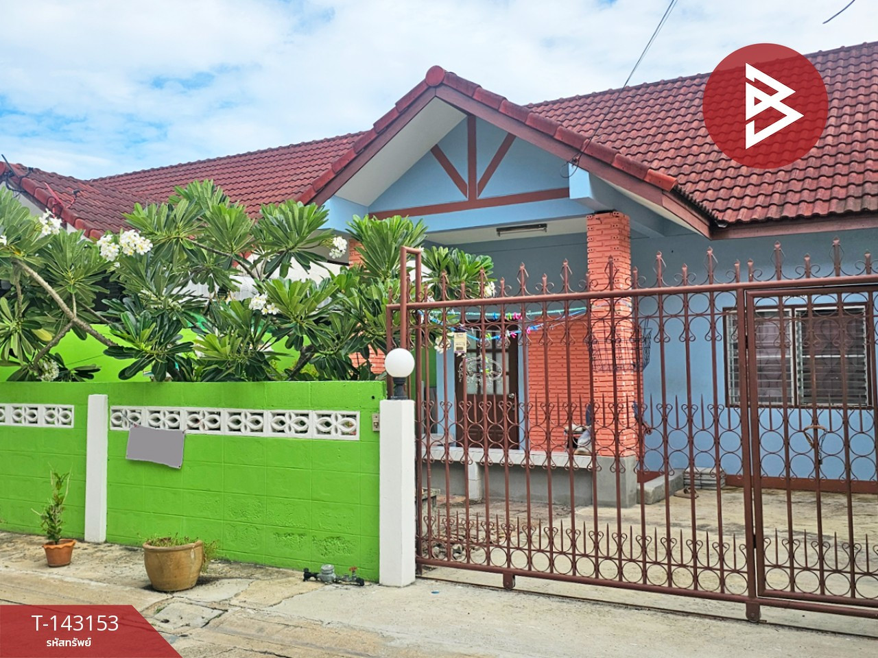 ขายบ้านเดี่ยวชั้นเดียว เนื้อที่ 33 ตร.วา แม่กลอง สมุทรสงคราม