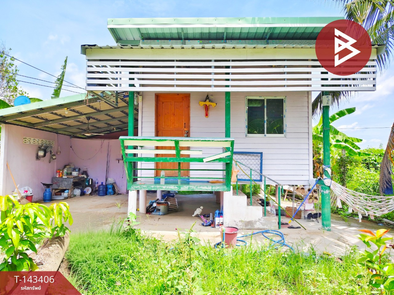 ขายบ้านเดี่ยวพร้อมที่ดิน เนื้อที่ 69.3 ตร.วา บ้านโป่ง ราชบุรี