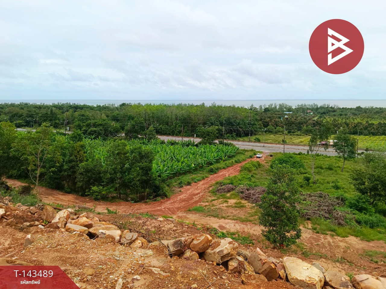 ขายที่ดิน เนื้อที่ 9 ไร่ 2 งาน 87 ตร.วา แหลมกลัด ตราด