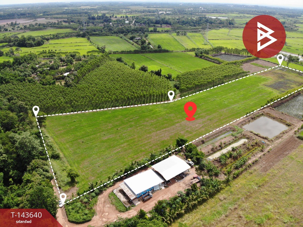 ขายที่ดิน เนื้อที่ 18 ไร่ 1 งาน 22.4 ตร.วา กบินทร์บุรี ปราจีนบุรี