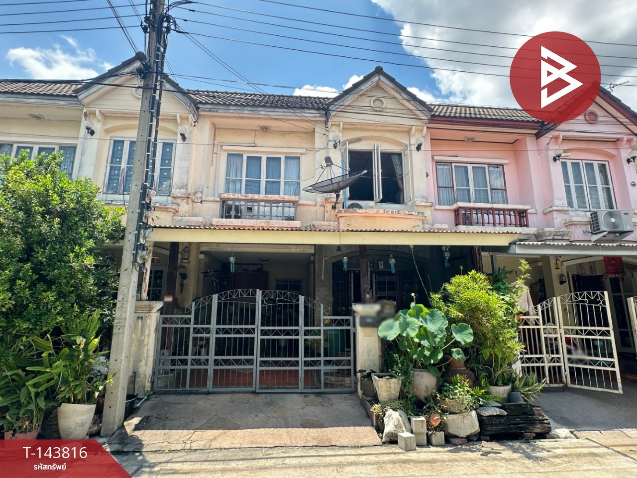 ขายทาวน์เฮ้าส์ หมู่บ้านบุศรินทร์ บางบัวทอง นนทบุรี