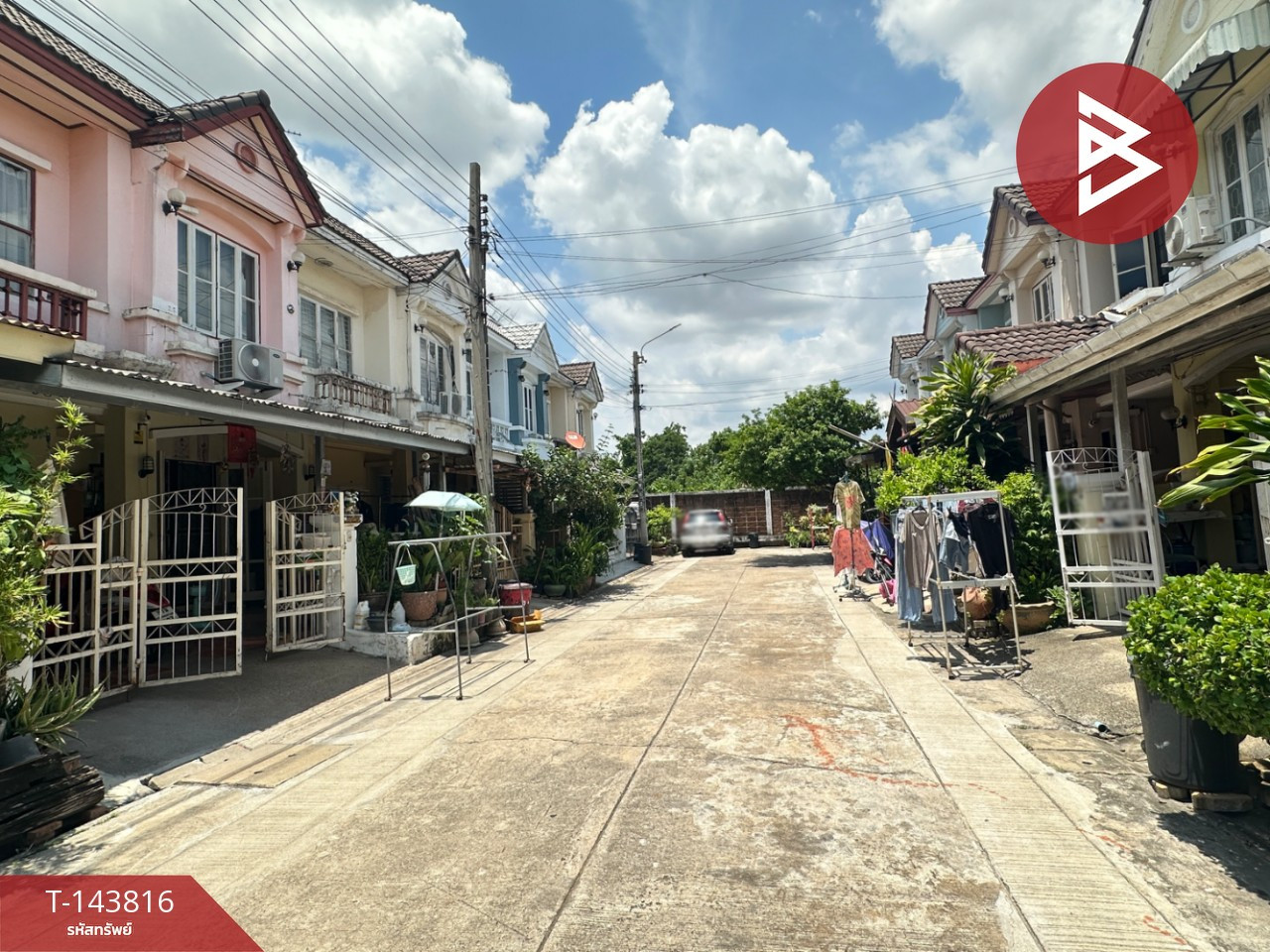 ขายทาวน์เฮ้าส์ หมู่บ้านบุศรินทร์ บางบัวทอง นนทบุรี