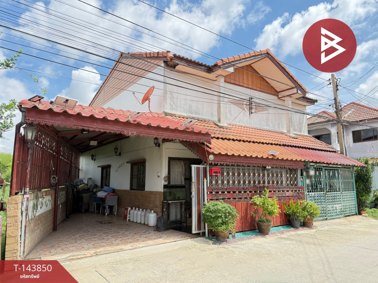 ขายบ้านแฝด หมู่บ้านเทียนทอง (Thian Thong) แก่งคอย สระบุรี