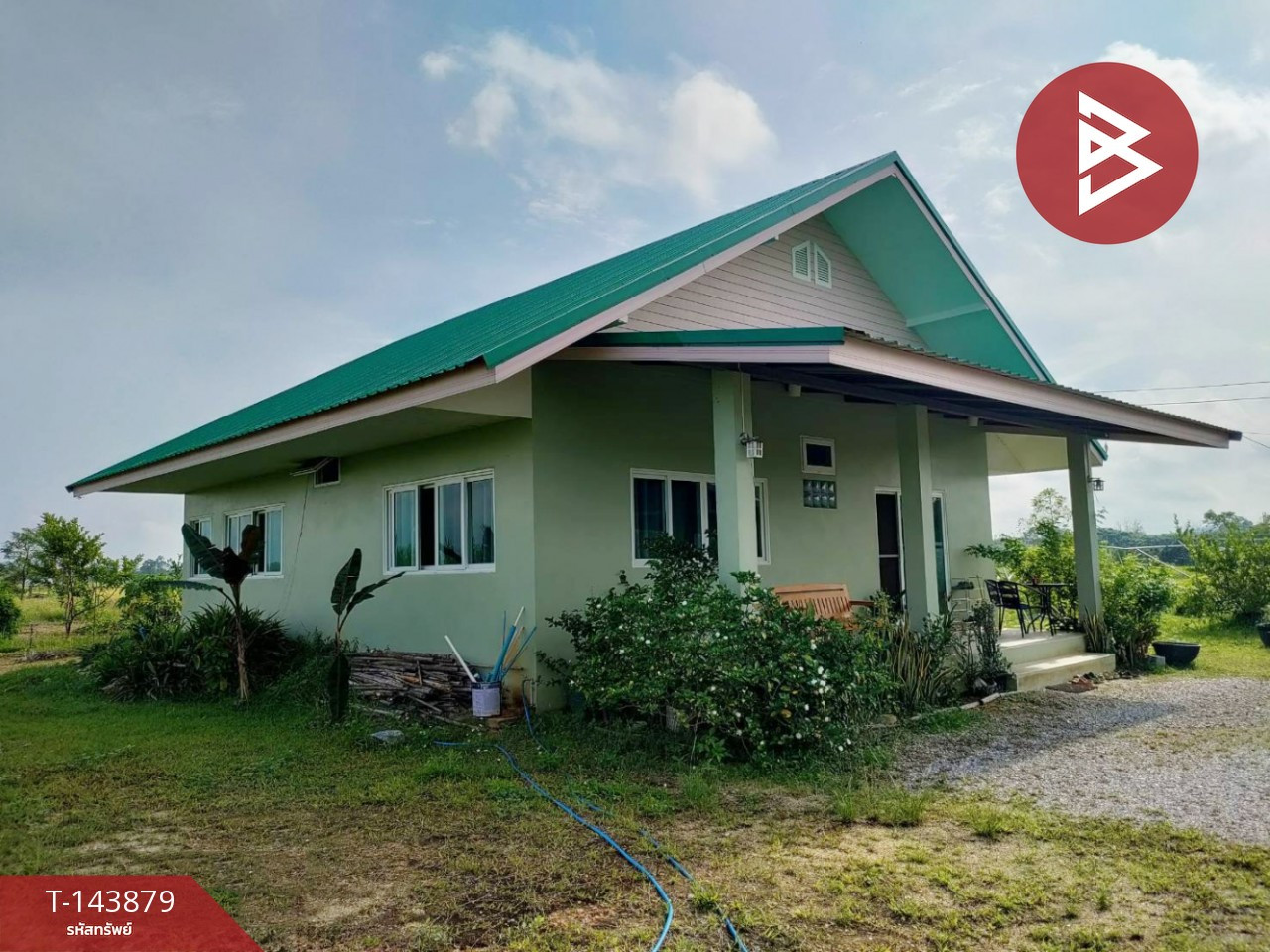 ขายบ้านเดี่ยวพร้อมที่ดิน เนื้อที่ 3 ไร่ 2 งาน 60 ตร.วา แม่ลาว เชียงราย