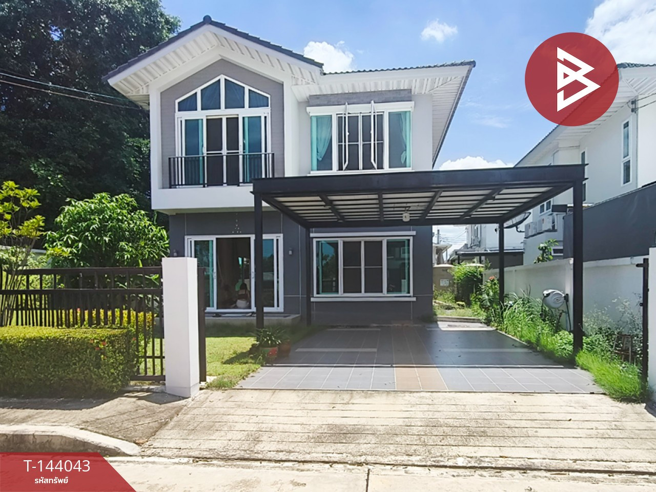 ขายบ้านเดี่ยว 2 ชั้น หมู่บ้านปาล์มวิลล์ เทพารักษ์ (Palm Ville Thepharak) สมุทรปราการ