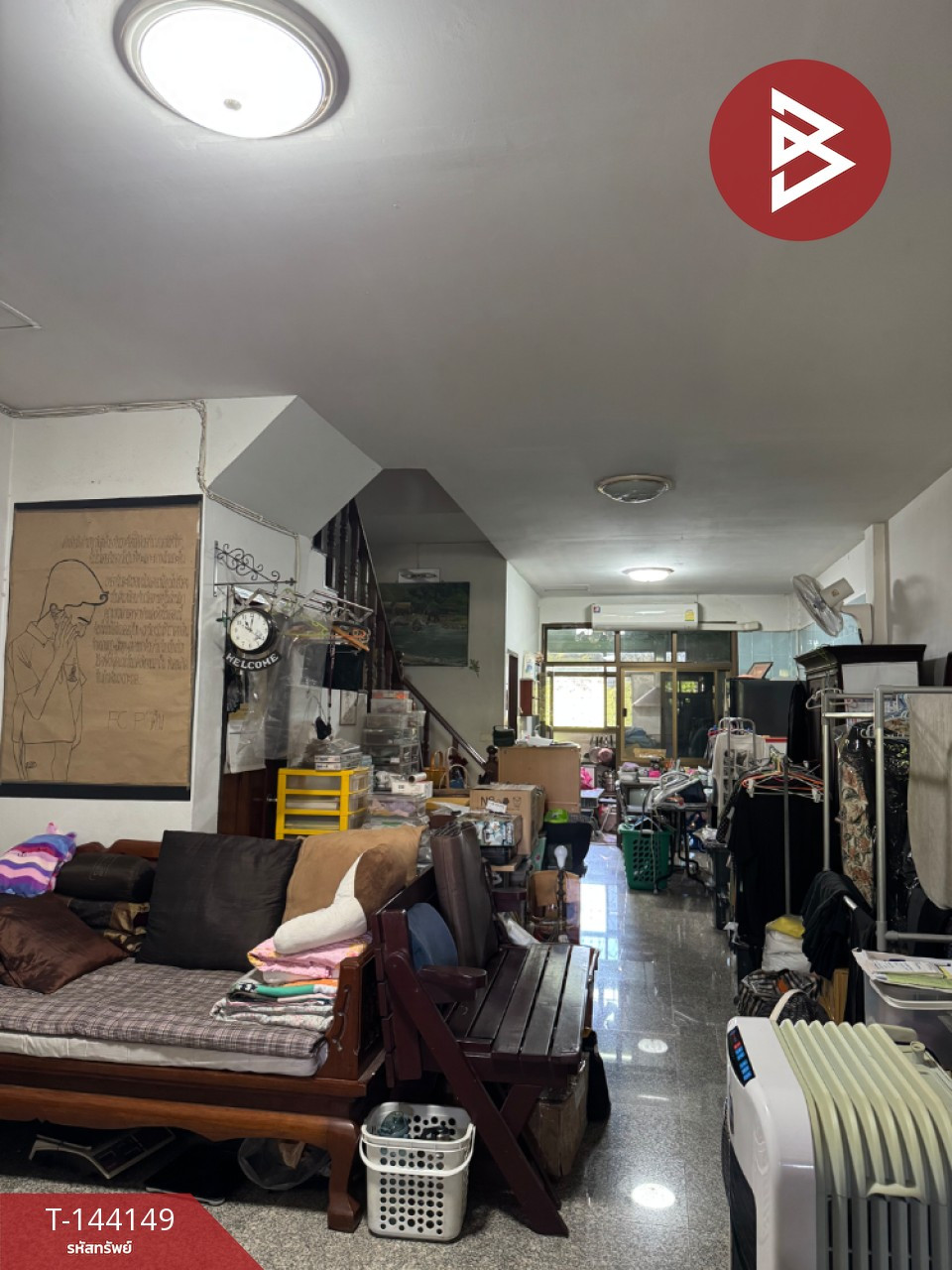 ขายทาวน์เฮ้าส์ หมู่บ้านเพชรวัฒนะ นนทบุรี ทำเลดีใกล้เมืองทอง ศูนย์ราชการ