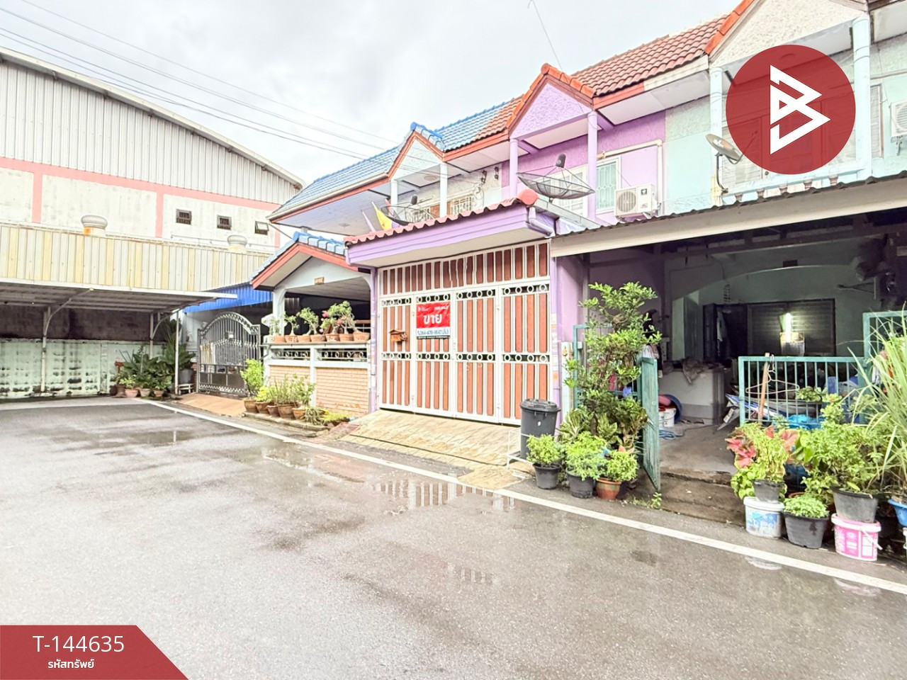 ขายทาวน์เฮ้าส์ หมู่บ้านสิวารัตน์3 พุทธมณฑลสาย5 กระทุ่มแบน สมุทรสาคร