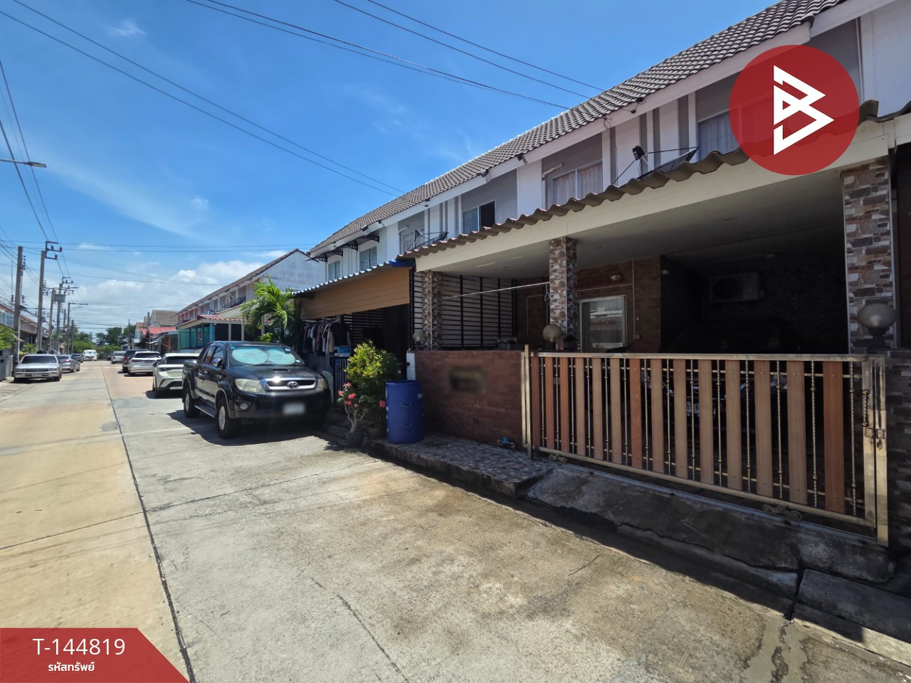 ขายทาวน์เฮ้าส์ หมู่บ้านพฤกษา59/2 สุขุมวิท-บางปู ท้ายบ้านใหม่ สมุทรปราการ