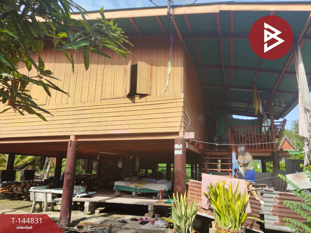 ขายบ้านเดี่ยวพร้อมที่ดิน เนื้อที่ 2 ไร่ 1 งาน 6.6 ตร.วา ลาดใหญ่ สมุทรสงคราม